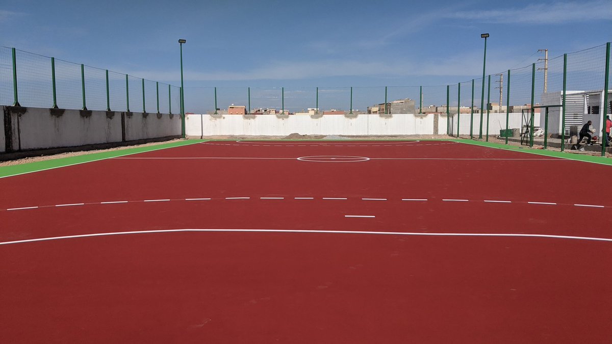 DecoOne2one's tweet photo. Dernière réalisation terrain multisports avec La Resine acrylique à Tiznit
L'application 
traçage

☎️ 0670908093 https://t.co/RFFGptla84