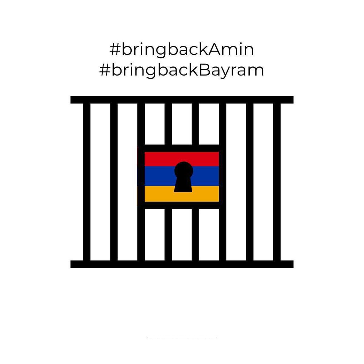 Əsir düşmüş əsgərlərimiz Amin Musayev və Bayram Kərimovun geri verilməsi ilə bağlı kampaniya başlanılıb. Məqsəd
#bringbackAmin
#bringbackBayram
hashtag-ları ilə trendə düşməkdir ki, bununla əsir əsgərlərimizin bizə verilməsi prosesini sürətləndirə bilək.