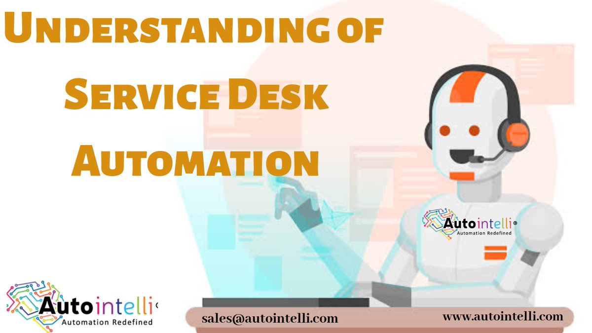 autointelli's tweet image. Read our latest blog on  #servicedeskautomation. To read now, click here bit.ly/2HGhnFV
#AutointelliAIOps  #automation #servicedesk