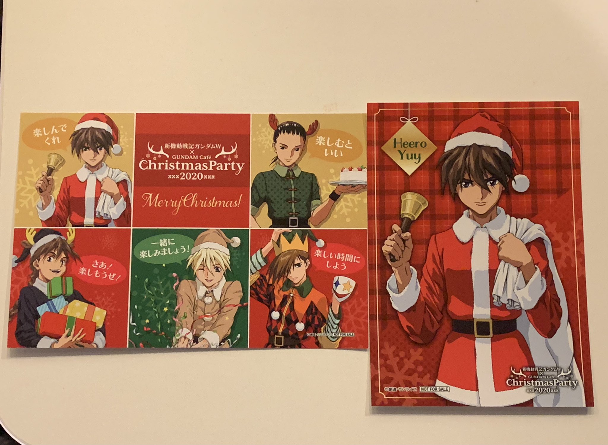 ガンダムカフェ クワトロ・バジーナ シャア クリスマス エスコートナイト