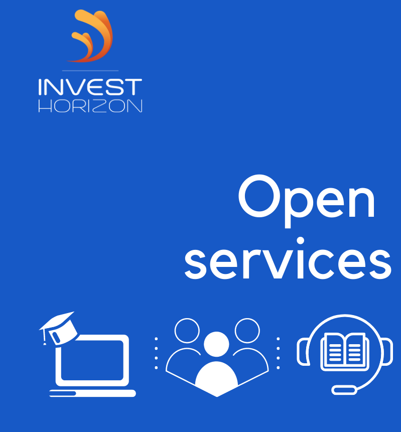 🚀Even if you are not part of the #InvestHorizon accelerator, you can access our open services. Check them all: 
✔️online courses courses.investhorizon.eu
✔️webinars investhorizon.eu/webinars
✔️community investhorizon.eu/sme