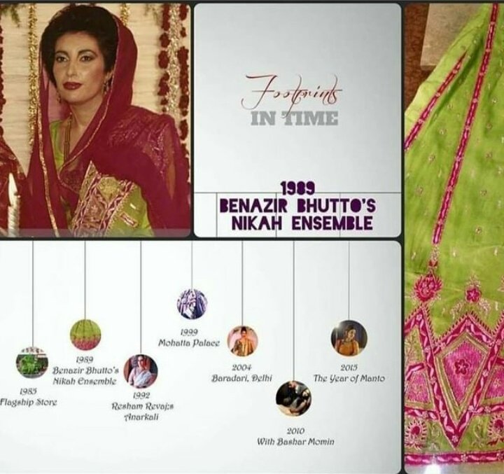 So our very own <a href="/BakhtawarBZ/">Bakhtawar B-Zardari</a> going to recreate the beautiful look of her mother #BenazirBhutto on one of her wedding functions and we wish the couple very best for future.