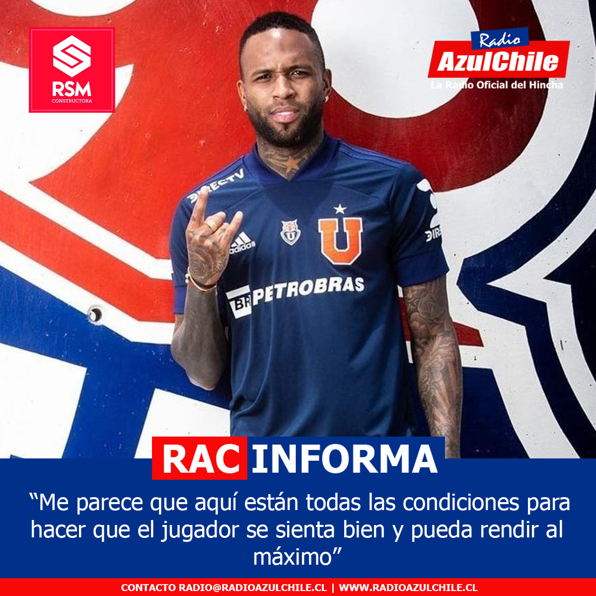 Rac | Informa 📢
Reinaldo Lenis 🎙 “Me parece que aquí están todas las condiciones para hacer que el jugador se sienta bien y pueda rendir al máximo” ✊ https://t.co/7iMDTim2i6