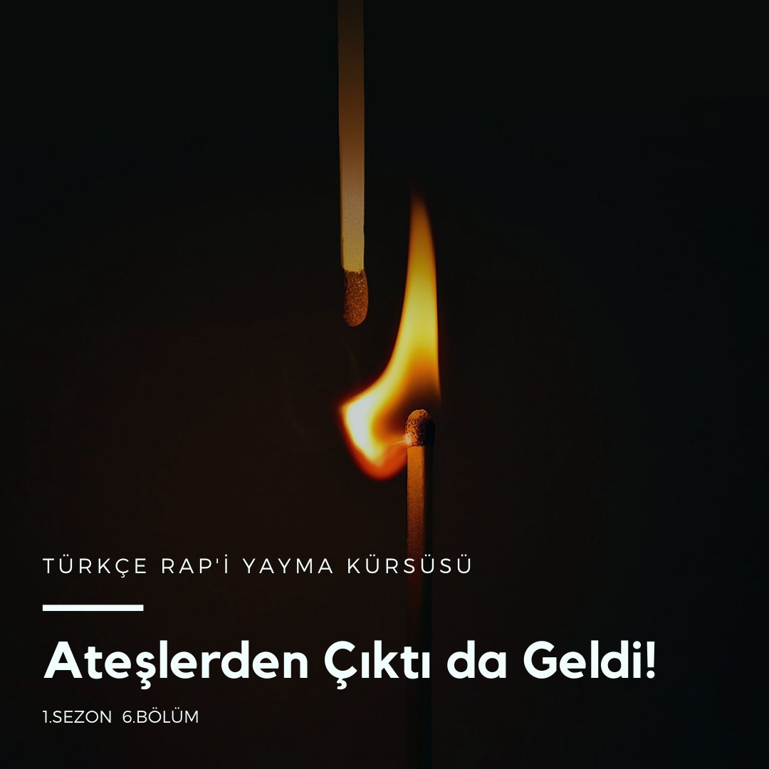 Ateşlerden çıktı da geldi! 
Türkçe Rap'i Yayma Kürsüsü uzun bir aradan sonra geri döndü. Gecikmiş albüm ve şarkı değerlendirmeleriyle, yine sohbet havasındayız. Gecikmemizin bahaneleri var, e bir de özledik! <a href="/TRapKursusu/">Türkçe Rap'i Yayma Kürsüsü</a>

link.tospotify.com/jXtWiz2RKbb