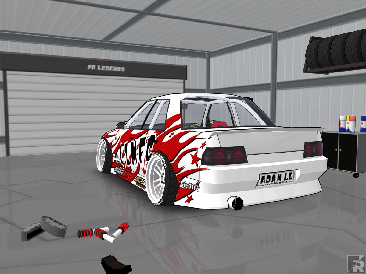 J3SCUSTOMS's tweet photo. @Adam_LZ  Fr legends drift app added a R32 4door. Here is the livery I made for it. https://t.co/vJphJJbMPz