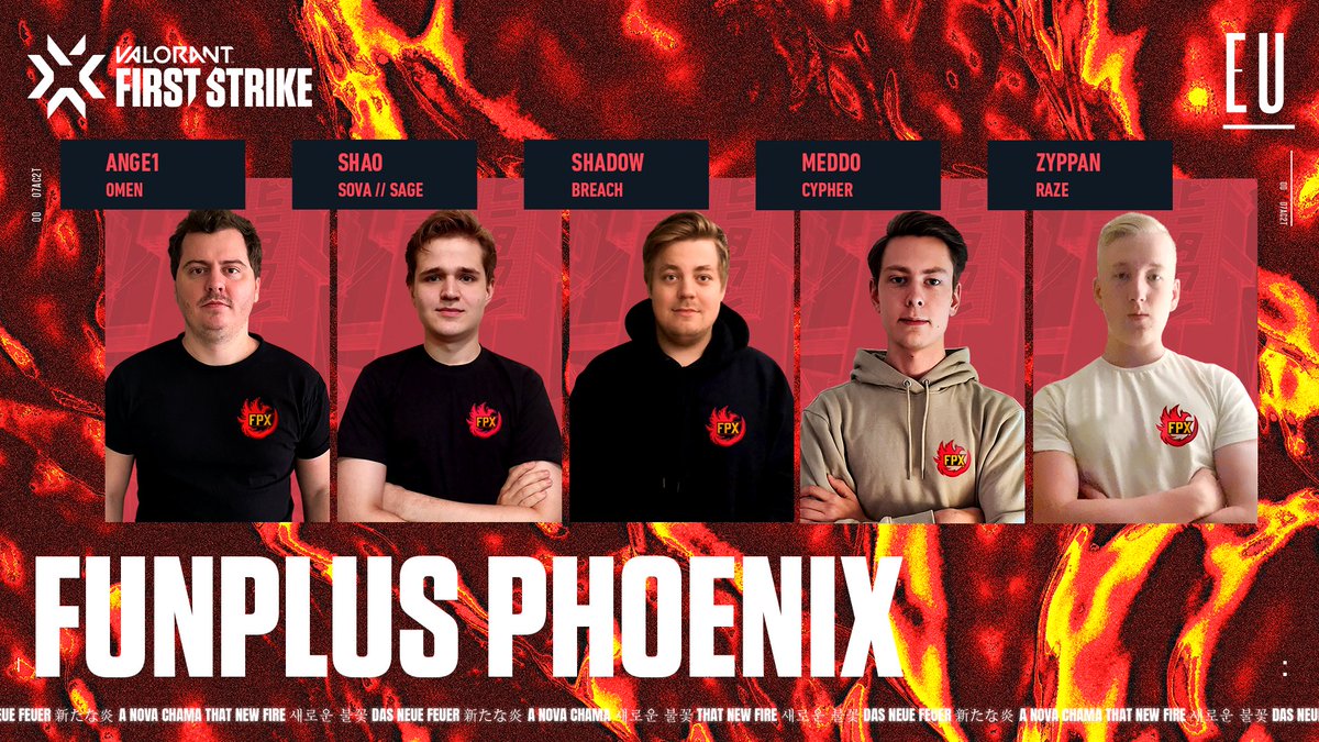 FunPlus Phoenix signs first five to VALORANT roster - ESPN