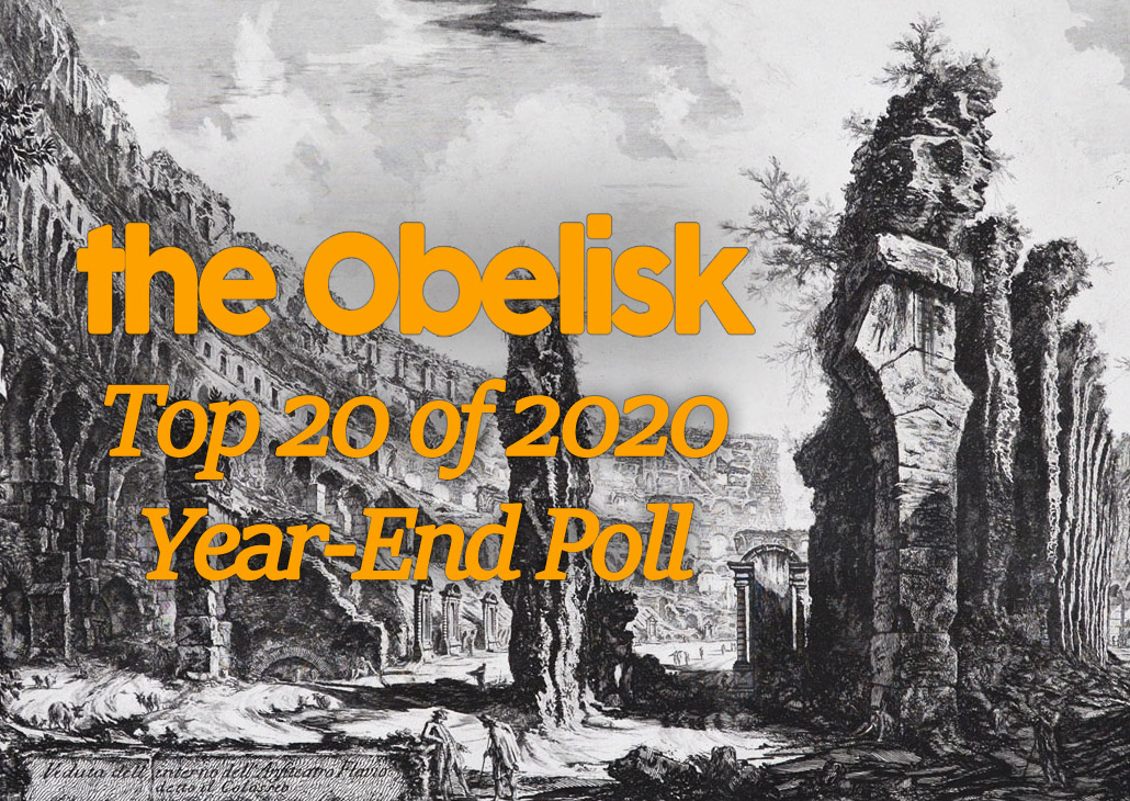 JJ Koczan (@jjkoczan) on Twitter photo PLEASE SHARE THIS LINK!
The Obelisk's 2020 Year-End Poll is open!
Add your list of up to 20 favorite albums of the year to be counted in the poll. Results out Jan. 1. Thanks to everyone who takes part:
theobelisk.net/obelisk/2020/1… PLEASE SHARE THIS LINK!
The Obelisk's 2020 Year-End Poll is open!
Add your list of up to 20 favorite albums of the year to be counted in the poll. Results out Jan. 1. Thanks to everyone who takes part:
theobelisk.net/obelisk/2020/1…
