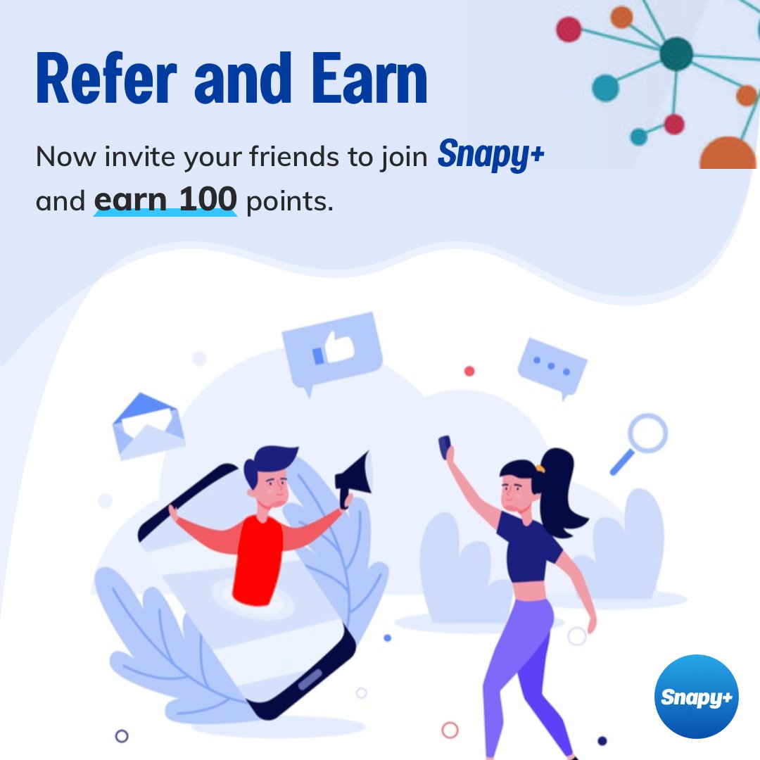 SnapyInc's tweet photo. Refer your friends to snapy+ and earn 100 points. 

Download the app now:
https://t.co/T30b8aHp3X
.
.
.
.
#snapy+ #detectobjects #detectfruits #detectvegetables #removebackground #enhanceimage #snapnow #aicommerce #paidtosnap #earnmoneyfromhome https://t.co/PvmYV8J1tY