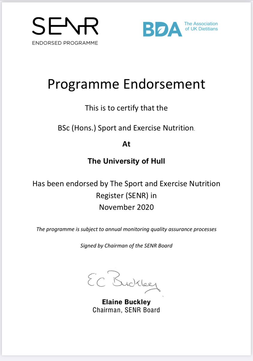 Hull Sport & Exercise Nutrition tweet media