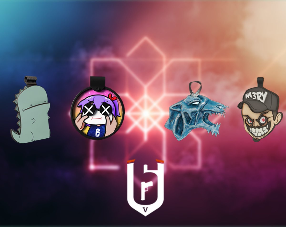 Rainbow Six Siege Iceycat S Charm Will Be Available From The 15th Of December Onwards In The In Game Store For 1 Renown The Other Charms Will Be Available For Their Channels