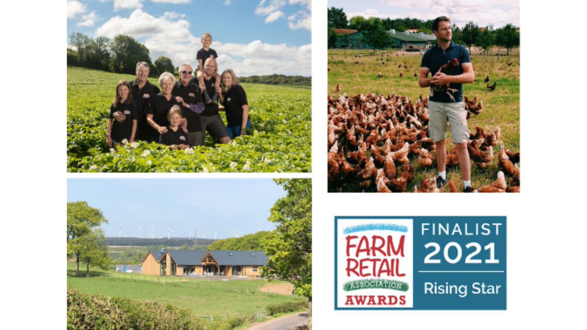 farm_retail's tweet photo. Rising Star 2021 - FINALISTS

@ColwithFarm, Cornwall
@minskipfarmshop, York
@FarmHeron, Strathaven 

These relative newcomers are making impressive strides in the industry! 

This award is kindly sponsored by @fieldfarefoods https://t.co/Y3j01cKDpP