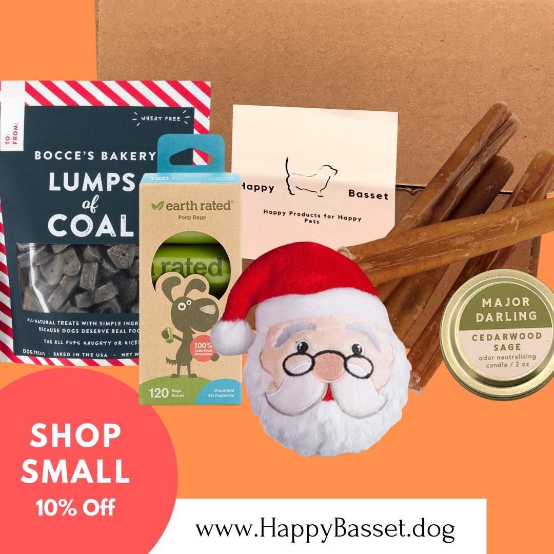 thehappybasset_'s tweet photo. We’ve got your December 2020 box ready for your pup! Visit our website today get yours while they last! 🎅🏼🎄🐾 #blackfriday #blackfridaysale 
•
•
#happybasset #happybassetbox #shoplocal #shopaustin #subscriptionbox #subscriptionboxes #subscriptionboxaddict #subscribe https://t.co/qKAbeVcLiE