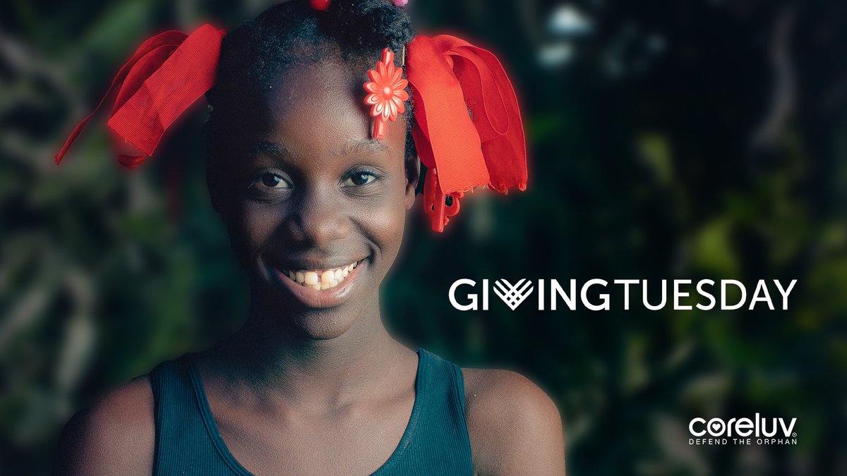 Coreluv's tweet photo. Giving Tuesday is almost here! Give next Tuesday & provide the six basic needs—proper food, clean water, education, healthcare, job skills, & a Christ-centered loving home—for children like Maridilene. Learn more: https://t.co/hyXKDgzaVr
#coreluv #defendtheorphan #givingtuesday https://t.co/5oO1uphv85