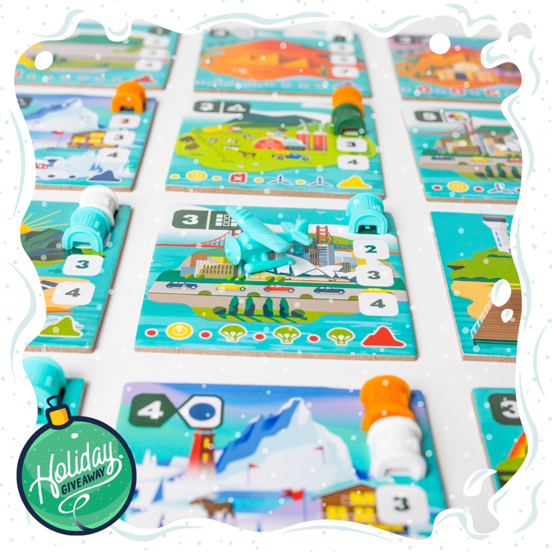 🌟 Day 10 of Holiday Panda-monium giveaways - WAYFINDERS 🌟 Race to chart new paths through the skies! Build hangars on islands to help you zip around with ease! Be keen in your planning and unlock the charms of the islands! 🎅🏽 👉 Enter here: pandasaurusgames.com/pages/giveaway