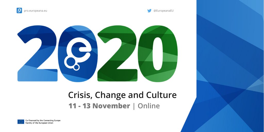 Europeanaeu's tweet photo. Over 900 of you joined us for three action-packed days of #Europeana2020 and now you can catch-up with sessions at your leisure. So if you missed a session, or just want to watch again, you can do so now: https://t.co/yvUapkn8sq

#BuildDigitalCapacity
#EuropeanaCommunities https://t.co/RSHjpclJVX