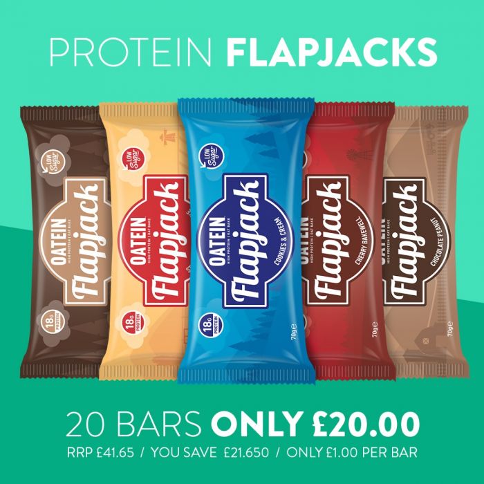 18g of Protein, only 3.5g Sugar and packed with toasted oats these Protein Flapjacks make ideal snacks or breakfasts on the go for anyone looking for high quality protein.
https://t.co/9PoFOLjrmR
#fitness #fitfam #bodybuilding #exercise #healthy https://t.co/rA6VTSFM7Z