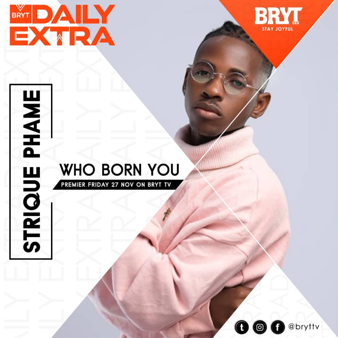 striquephamepk's tweet photo. Who Born You”Premieres Today on Bryt Tv. Keep supporting the movement. Thank you! @malikofori @iamwakayna @Jonilar @iambeatzdakay
#mosquad #DatPekiBoi #whobornyou
https://t.co/r0POw9tpor
#whobornyou
#DatPekiBoi https://t.co/MbpWAXcPs4
