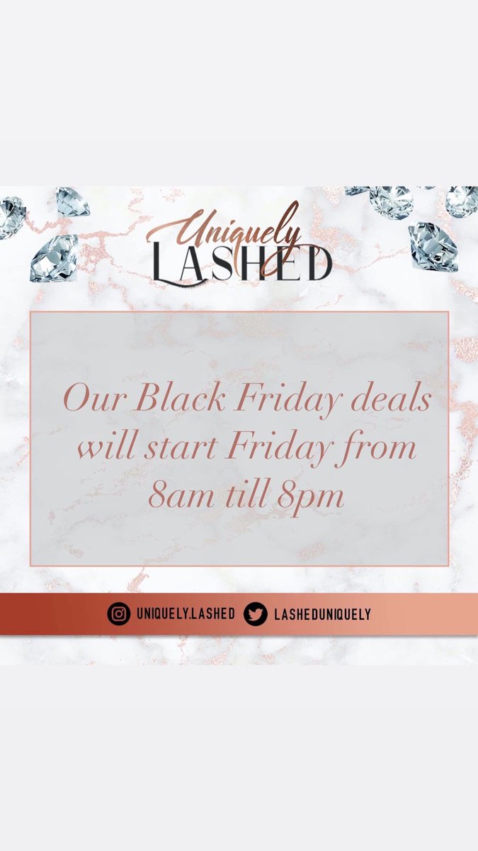 LashedUniquely's tweet image. Our sale is now active for Black Friday🥰🛍🛍🛍

For all products use code:BF
For all services use code:Bfsale #individuallashes #lipgloss #lipoil #lashextensions #ypsilashes