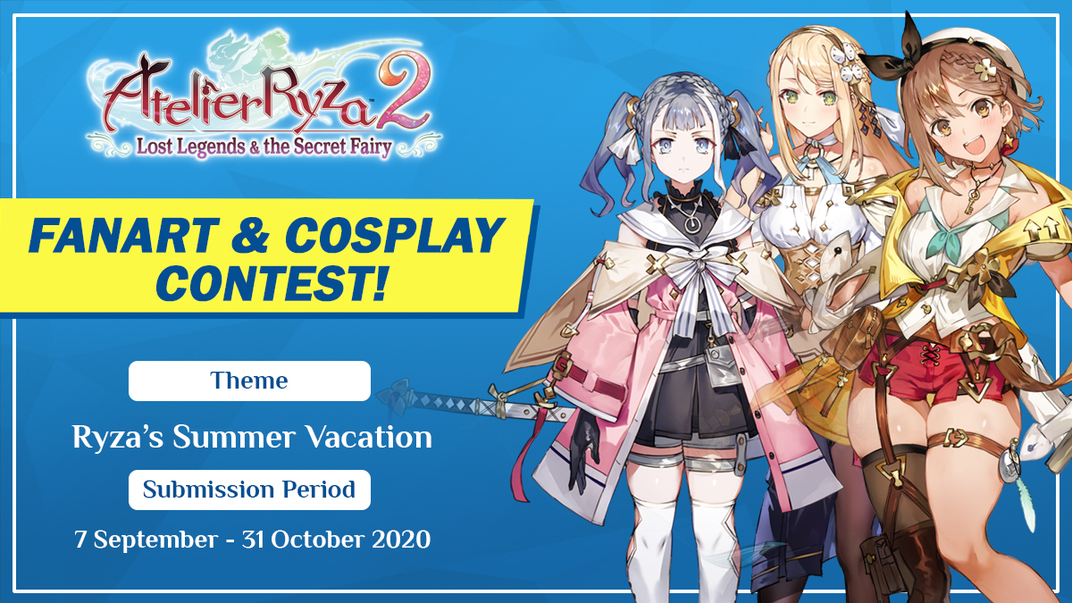 koeitecmoeurope's tweet photo. Our #AtelierRyza2 fan art and cosplay contest is now over, #KTFamily!
You can view the winning entries on the official site: https://t.co/mdiOmHmkoE 🥳
#Ryza2Contest https://t.co/jBElfEJp8h
