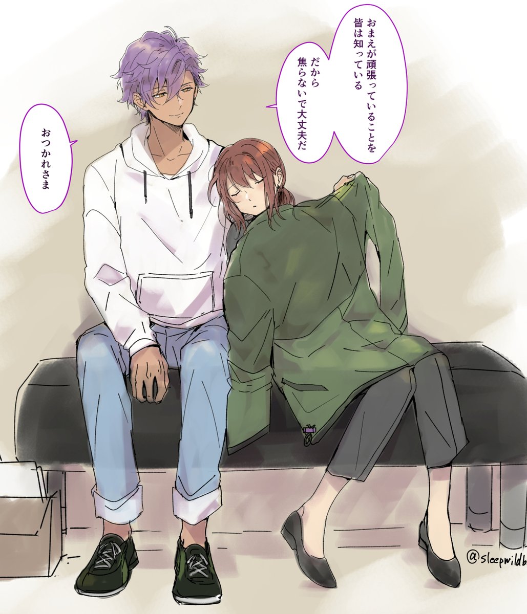 これは勤労感謝の日に描き終えておきたかったアドあん 