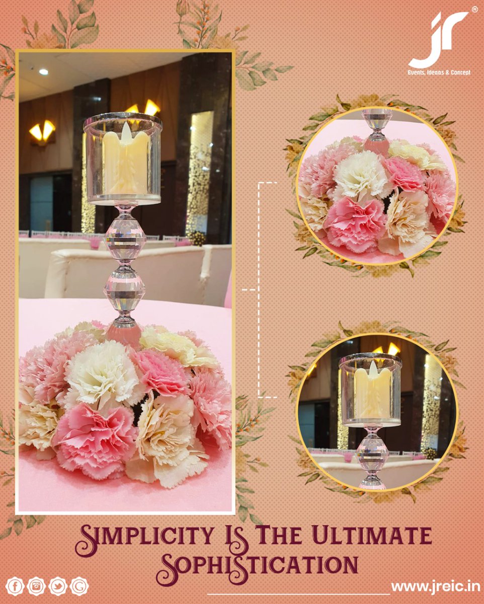 JrEvents_IC's tweet photo. We at #JREvents not only organize &amp; decorate your events but also give personal touch so that you carry sweet memories of the occasion make it life long.
#JREIC
@JatinRajpura @RavinRajpura https://t.co/aDtW8ib6yC