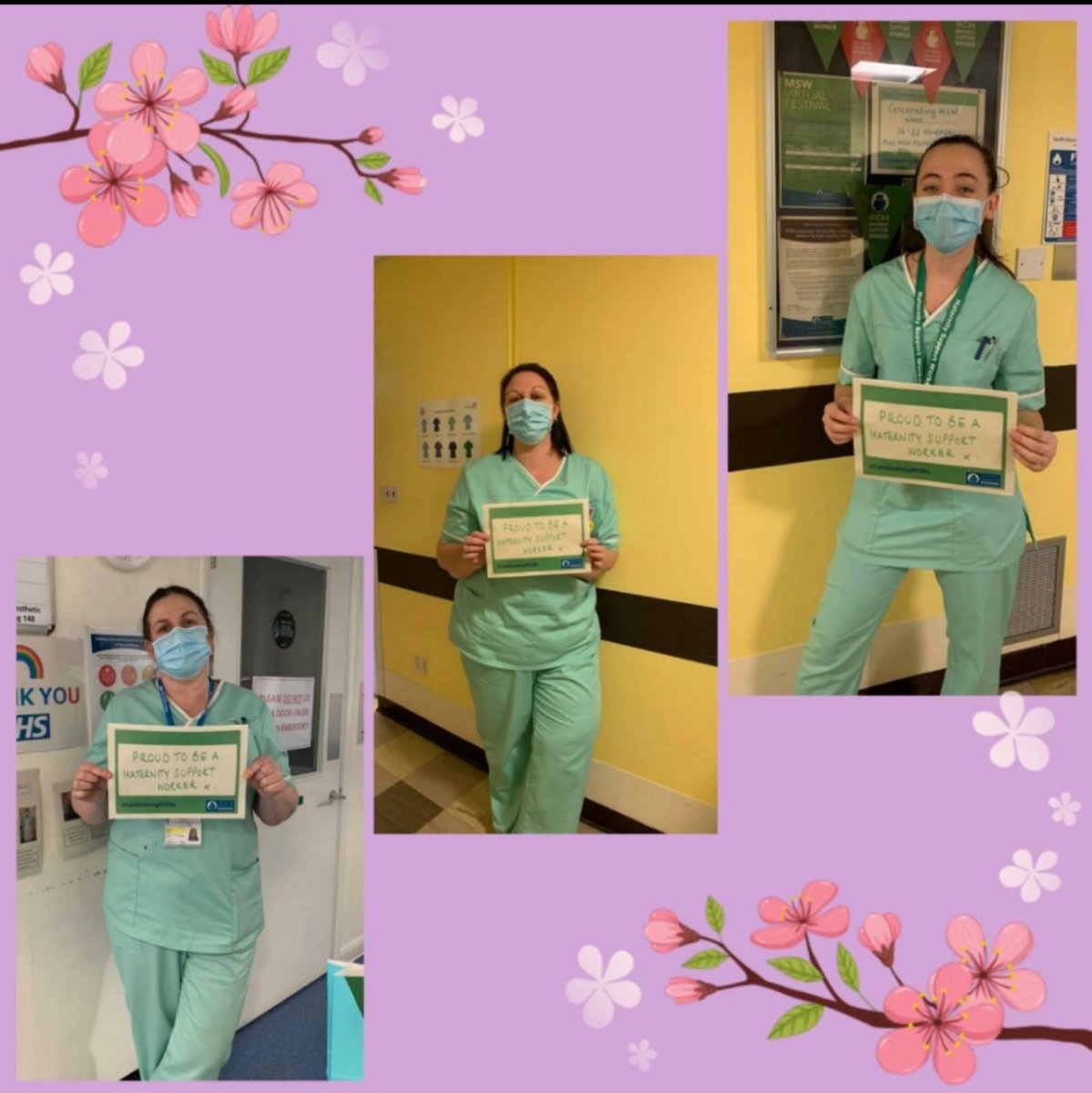 torbaymaternity's tweet photo. This week at Torbay we have been showing some love and appreciation to all of our Maternity Support Workers for MSW Week! Here's to all of our amazing, lovely, kind, caring, skillful compassionate and hard working MSWs! 💚
#maternitysupportworkers #MSWweek #celebratingMSWs https://t.co/FvO61723c3
