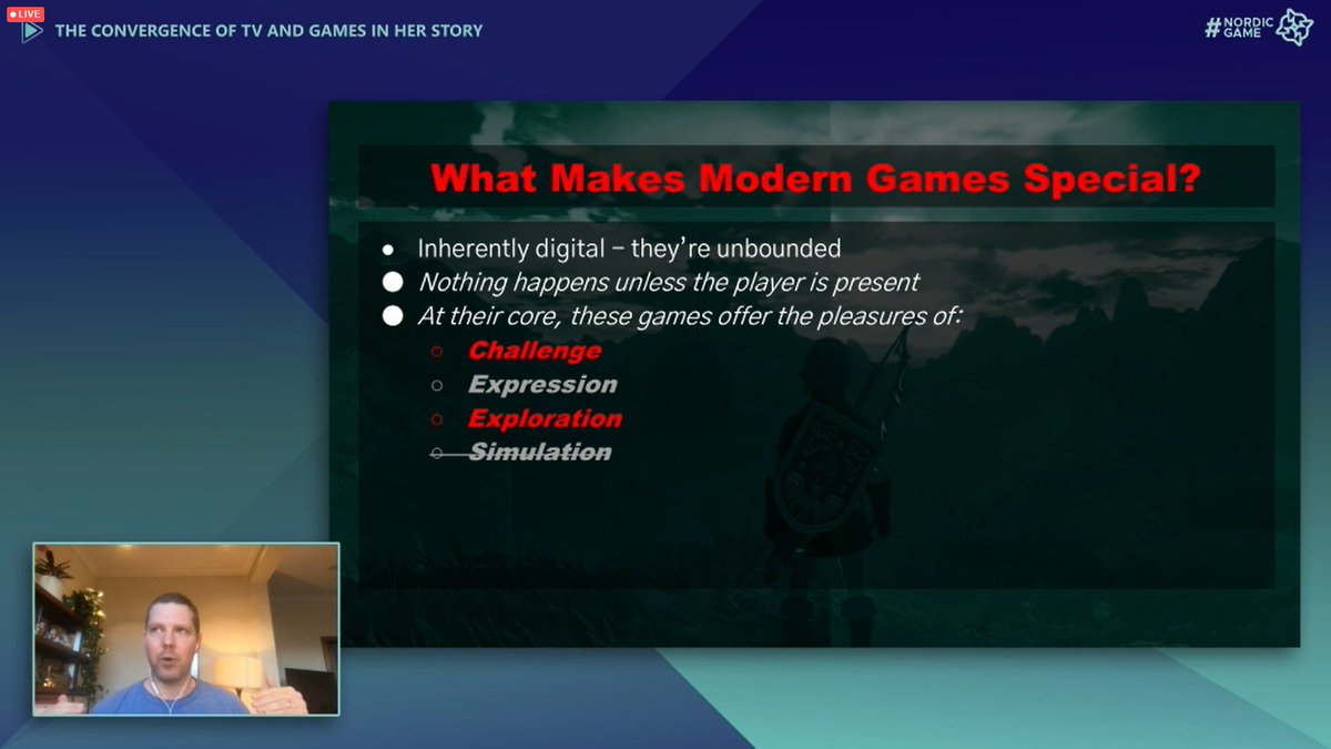 NordicGame's tweet photo. NOW at #NG20Plus β
SAM BARLOW
- The Convergence of TV and Games in Her Story
https://t.co/K7SvaAKAXf
#NordicGame #NG20Plus #gamesindustry #gamedev #gamedesign #herstory https://t.co/XdFMcMdWqZ