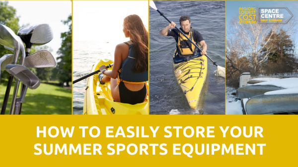 SpaceCentreLtd's tweet photo. Tips For Storing Your Summer Sports Equipment You Wish You Knew Sooner | Space Centre Self Storage Blog ~ https://t.co/p4Xy8b5BxY #sportsequipment #storagetips #storingcanoes #bicyclestorage https://t.co/2lmeKz9u7P