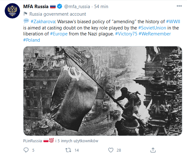 Soviet #Russia had a "key role" in starting #WWII. Stalin and Hitler were close collaborators and they both are culpable for WWII. In 1945 Stalin defeated his former ally, Hitler, conquered #CEE and established brutal occupation.
@mfa_russia, You know the truth, don't you? https://t.co/SumLkzvpcj