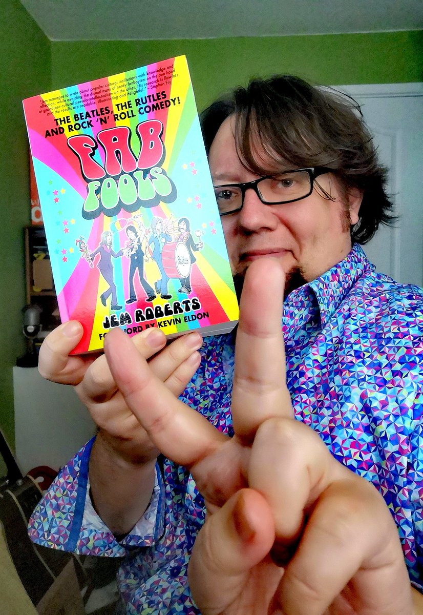 BarnabyEJ's tweet photo. Groovy, baby!!

If you haven't ordered FAB FOOLS from @Candy_Jar, then I'm shocked. And stunned.

It's a magical mystery tome, lovingly crafted by the Maharishi @JemRoberts.

Peace and love, and lots of laughs!

#FabFools #TheRutles #TheBeatles #Liverpool #Comedy #Music https://t.co/pULsGwf2ym