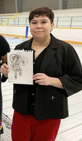 DYK: The artists created the murals over a two-month time period. See more pictures of their work in our photo gallery:  https://www.gordiehoweinternationalbridge.com/en/gallery&nbsp;  #GordieHoweBridge  #P3  #CommunityBenefits