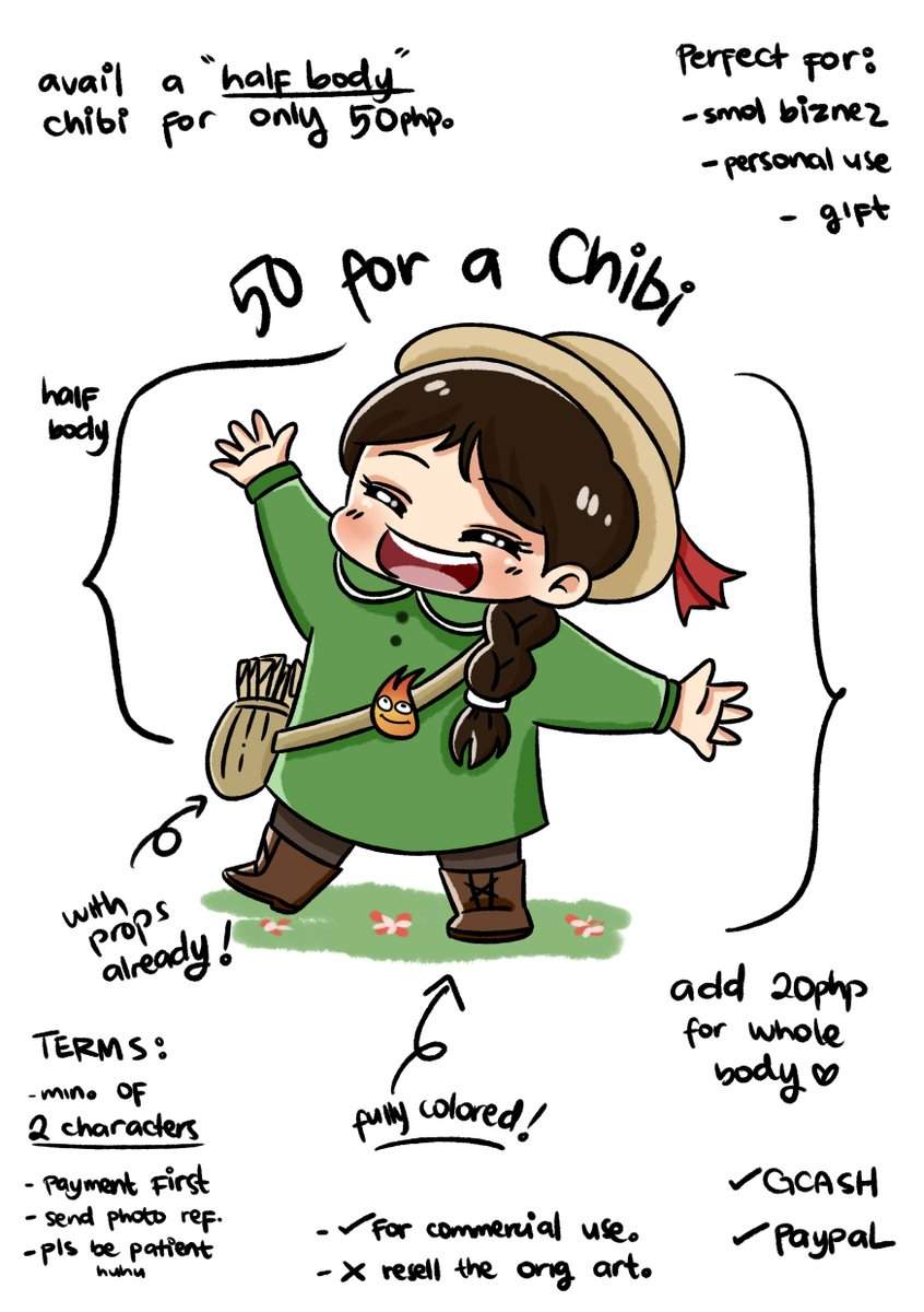 LOVIWIP's tweet photo. hello guys!

My 50 for a Chibi is now open again to help myself pay for my student loans. Hope you could help me reach my deadline (Nov 30, 2020) and prevent to have a penalty. 😭

Target Amount: 1700 😭
feel free to pm me for more info.

stay safe! 
#artph #commissionsopen https://t.co/6zhA7T6Xdj