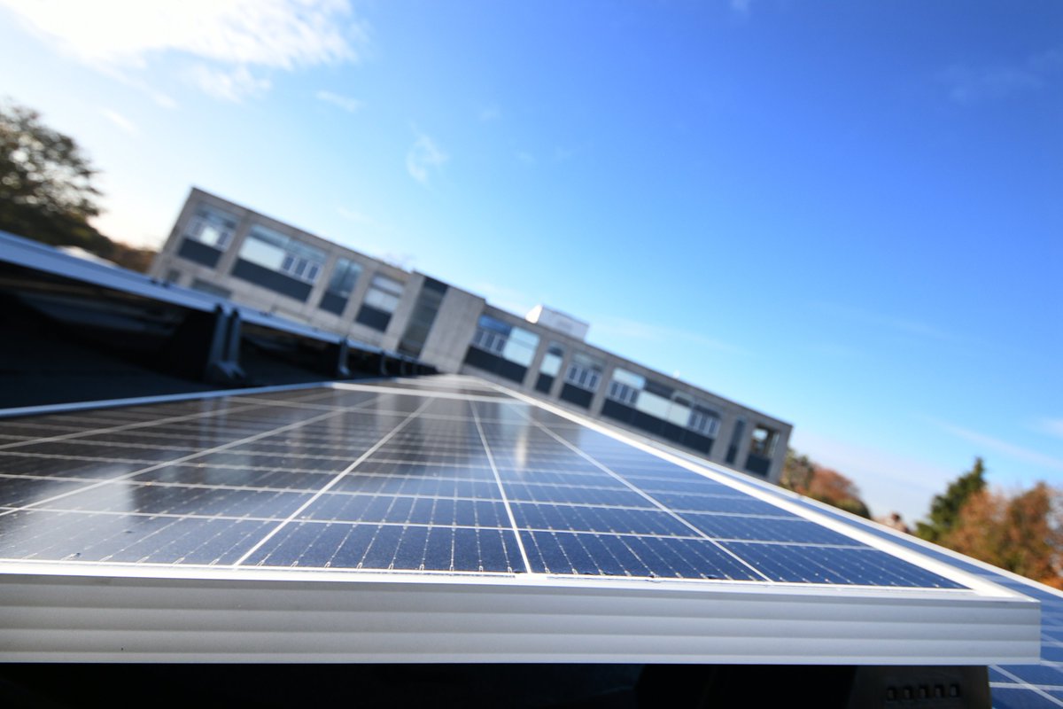 Well, it has been a busy few months <a href="/HathawayAcademy/">The Hathaway Academy</a> replacing electrical infrastructure and renewing roofs with PV!  Delighted to have completed the electrical work with no impact on the operational school - we can now all sleep!
