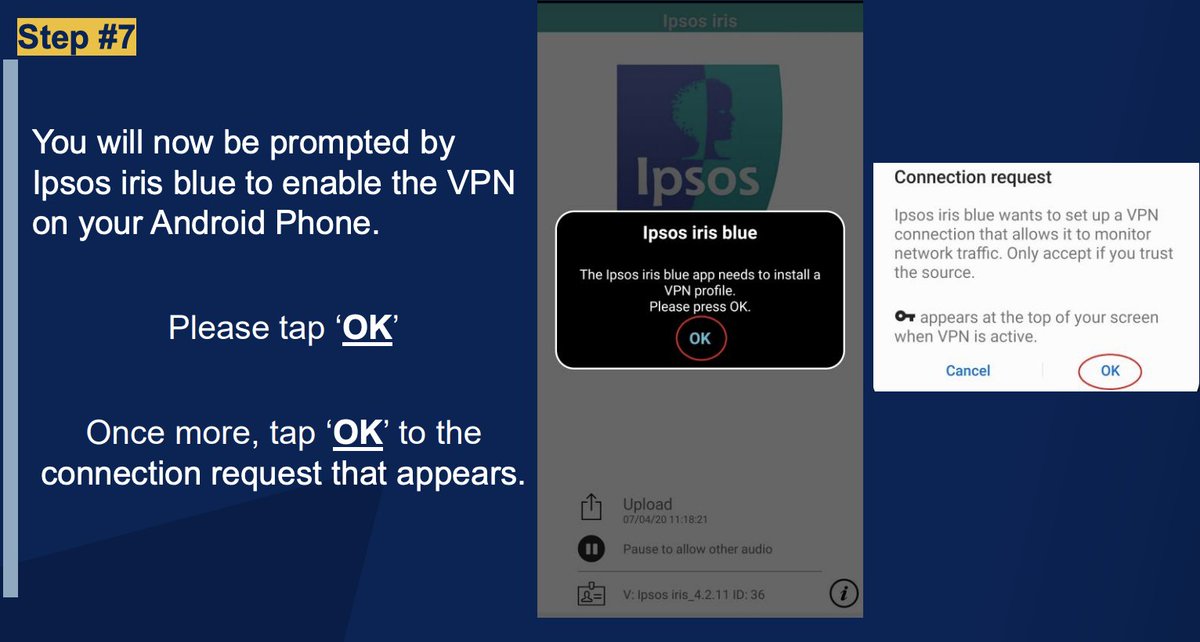 First off, it makes you install an app, seems harmless, then I looked at the install guide:  https://irispanel.ipsos.com/wp-content/uploads/2020/10/android_phone_install.pdf