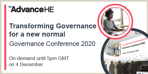 AdvanceHE's tweet photo. There's 1 week left for #GovConf20 delegates to catch up on recordings of our keynotes from Lord Simon Woolley CBE, @OpBlackVote, and Professor Eunice Simmons @VC_UoChester as well as other on-demand content and sessions. Visit the conference platform: https://t.co/X8canfLXVB https://t.co/xS1uCm9YjH