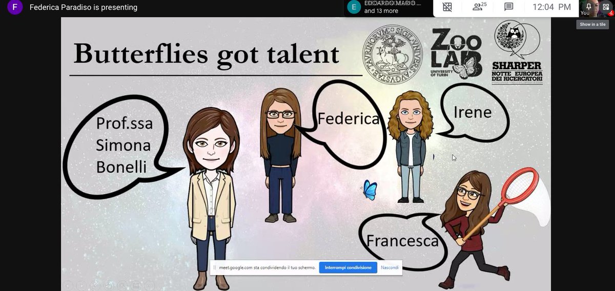 iipiccini's tweet photo. #Zoolab sta partecipando alla #nottedeiricercatori2020 e delle ricercatrici per #GoodmorningTorino con "Butterflies got #talent "
#butterflies #insects #conservation #alps #research #STUDY #unito #dbios #Torino https://t.co/iNYph4f1bn