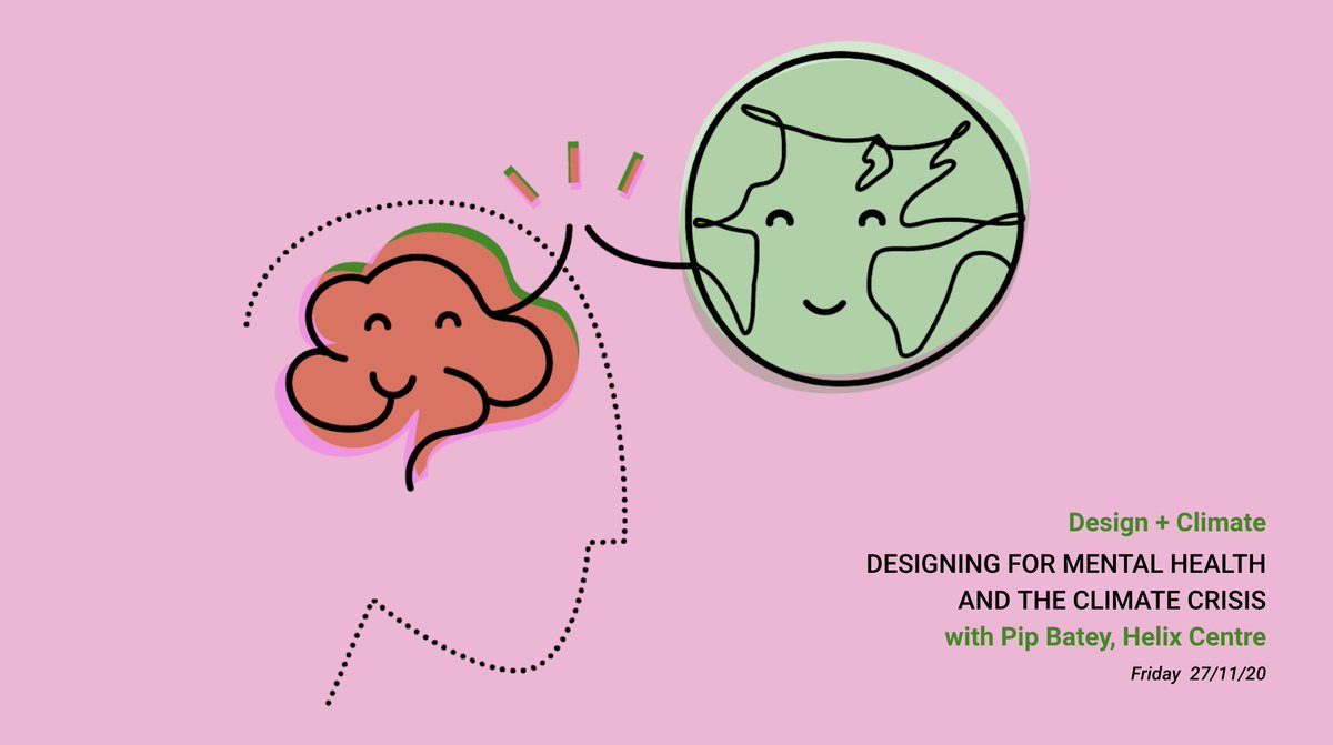 Psqueak's tweet photo. Big thanks to the #designandclimate community for having me today, I came away feeling super inspired!

It was great to share the latest @ClimateCares design work, test one of our #MentalHealth interventions and reflect on how designers can contribue to the climate movement 🌍💡 https://t.co/NDXRAeTf7t