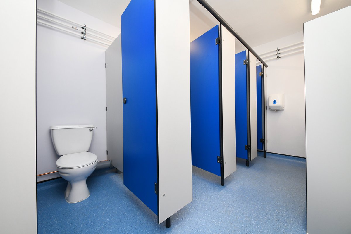 We seem to have completed quite a few toilet refurbishments this year, but these came out particularly well!