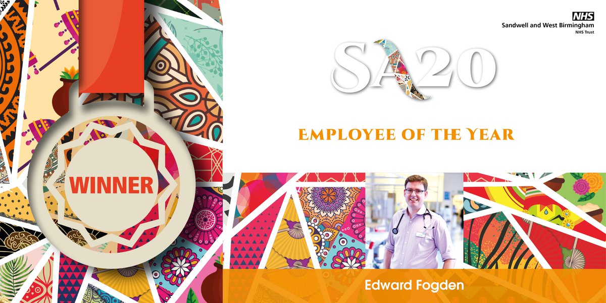SWBHnhs's tweet photo. Congratulations @EdwardFogden, you are our 2020 Employee of the Year! #SWBHawards20 #SWBSA20 https://t.co/Kja78XScQo