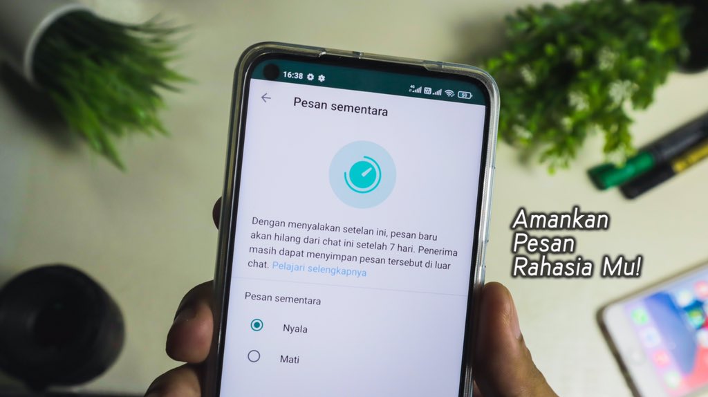 Randy_Andito's tweet image. Cara Cepat Mengaktifkan Pesan Sementara di WhatsApp. Fitur ini bagus untuk kalian yang butuh privasi lebih.
youtu.be/mvE7bOCjreA
#TechindoID #TutorialAndroid #TutorialWhatsApp