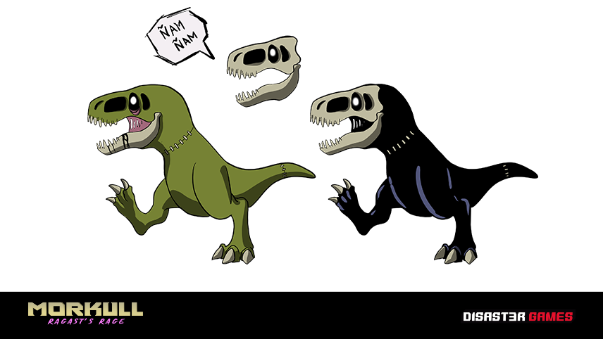 DisasterGames's tweet photo. Here we have an adorable dino who is hungry, because it is time to eat 🦖😋
But... Has it two different looks??
Why do you think it is? 🤔

#indiedev #metroidvania #characterdesign #indiegames https://t.co/GKnGWfOYiR