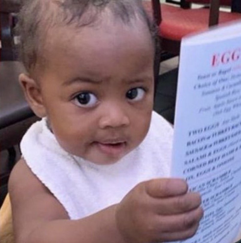 A_Girly_Girl_'s tweet photo. @bigbawdybenzzz Can't wait for her to grow up and explain some things 🤣🤣 https://t.co/kRBAN5IRic