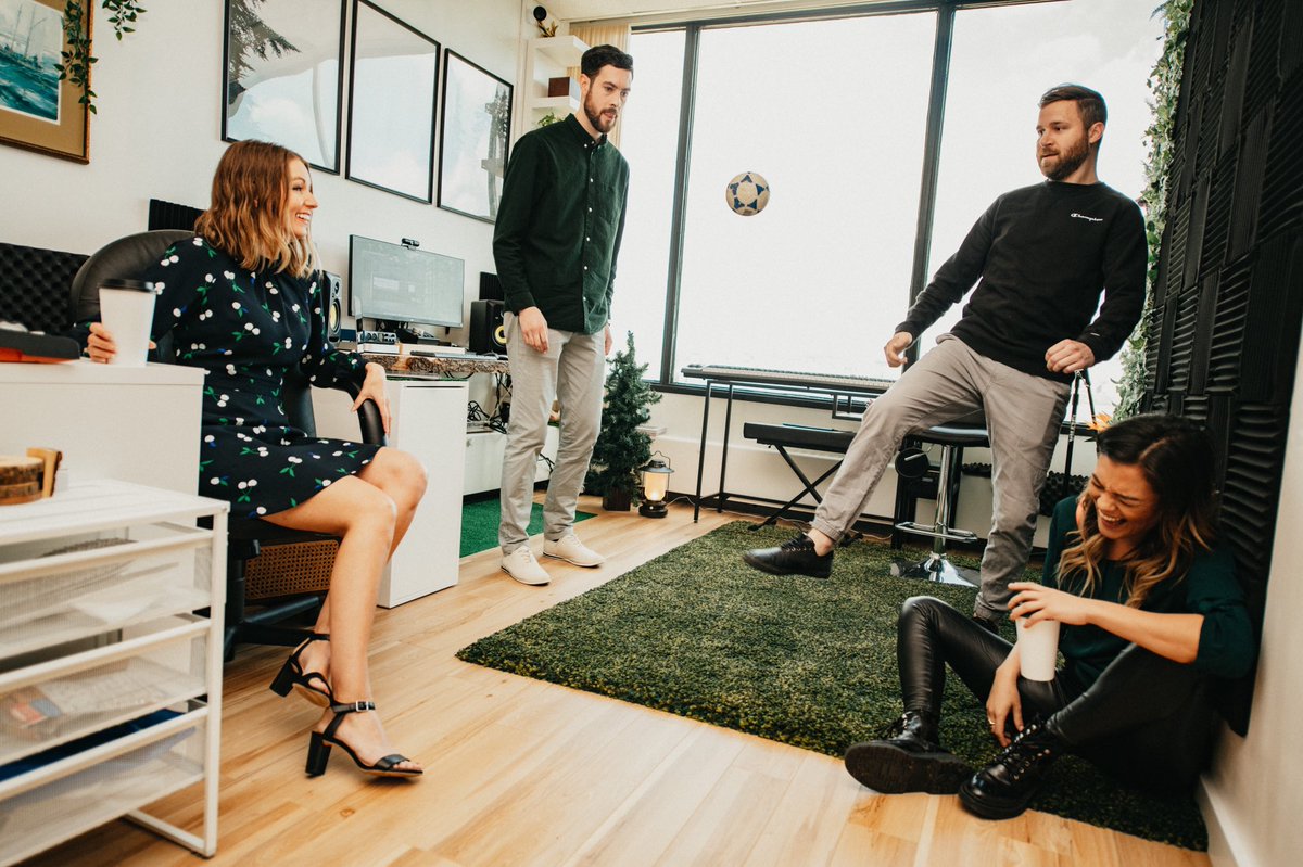 Having a little fun in the studio⚽️🙌 #halifax #halifaxmedia #podcastproduction