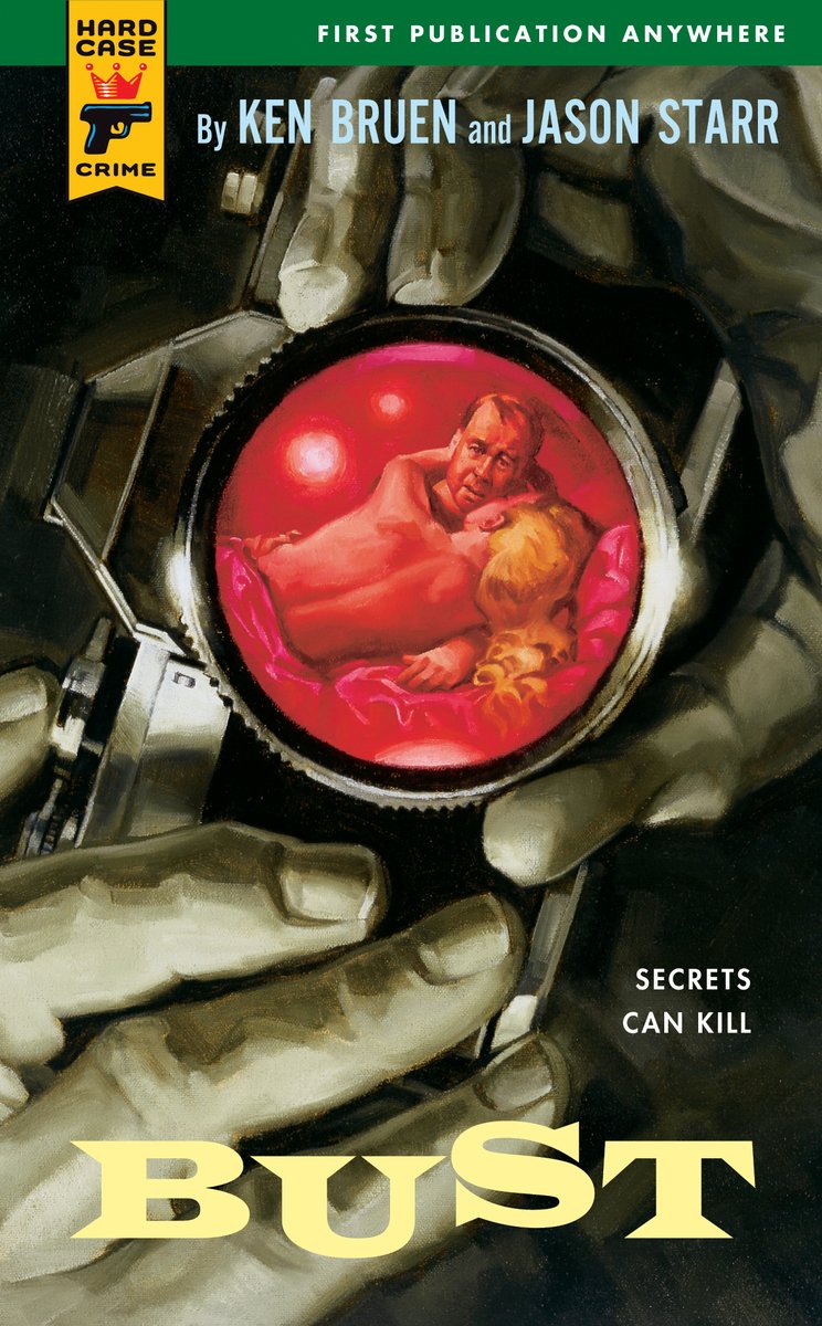 BUST by Ken Bruen and Jason Starr, first in their 4-book series about deluded business mogul Max Fisher who wants to get rid of his wife and start over as a drug kingpin  https://www.indiebound.org/book/9780857683106