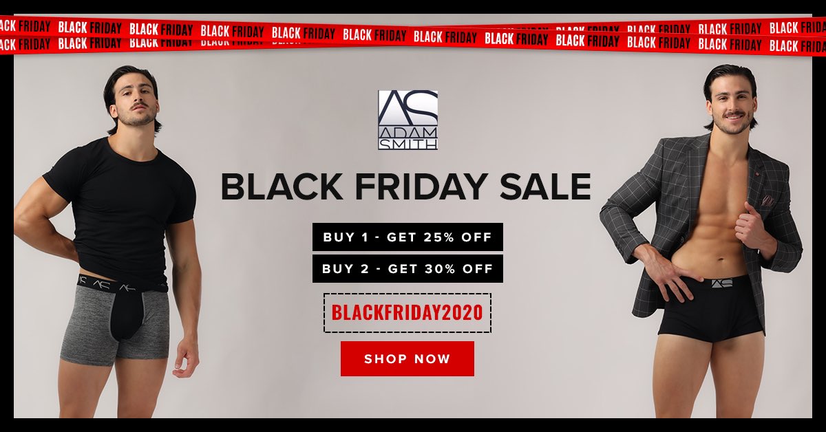 ✨Black Friday Sale ✨ Don’t miss our Black Friday Deals!  Up to 30% off.  Hurry up!!!! #mensunderwears #adamsmithwear #adamsmithunderwear #mensfashion #boxerbriefs #blackfridaysale #blackfridaydeals #blackfridaydiscount #discount #luxurywear #luxuryunderwear #happyblackfriday