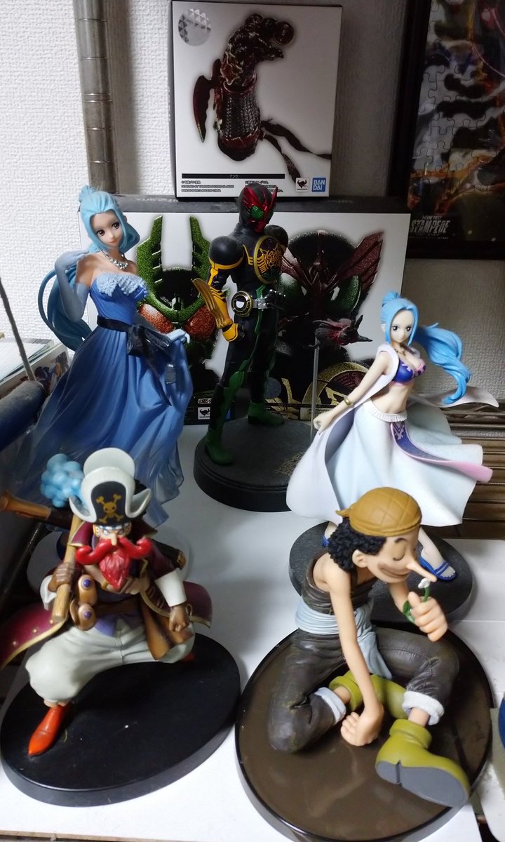 風志 ふうし フィギア好きさんと繋がりたい ワンピース好きさんと繋がりたい 仮面ライダー好きさんと繋がりたい 自分の大好きなキャラ達だけを置いてる場所 ワンピース 男性キャラ1番はウソップ 女性キャラ1番はビビ 仮面ライダーオーズ オーズ