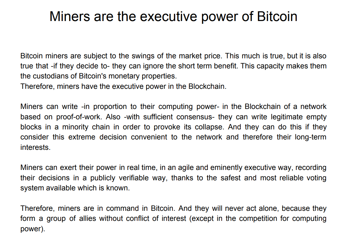 This is not a simple reorg.This is empty blocks + reorg.A new type of executive power in action.A miners empowerment.Predicted in my 2017 paper. First page. Second paragraph.Reviewed by Majamalu  @elBitcoin  https://github.com/JavierGonzalez/GONZO/blob/master/Bitcoin/Miners_are_the_executive_power_of_Bitcoin_EN.pdf