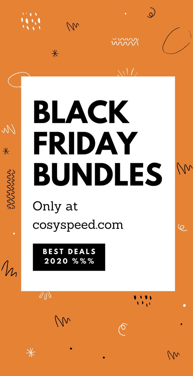 COSYSPEED's tweet image. #blackfriday