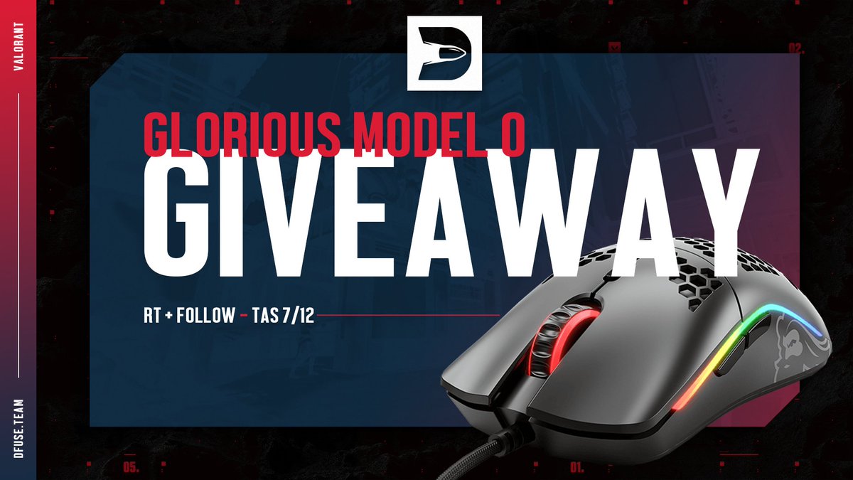 Ok ok on va vu, vous êtes chaud 🔥 GO #GIVEAWAY !🎁
Gagnez une souris @GloriousPCGR Model O. 

Pour participer : 
👋Follow <a href="/DfuseTeam/">DfuseTeam</a> &amp; <a href="/DfuseGG/">Dfuse</a> 
🔁RT ce tweet
👥Tag un mate

📌TAS le 7/12
🇫🇷🇧🇪🇨🇭ONLY