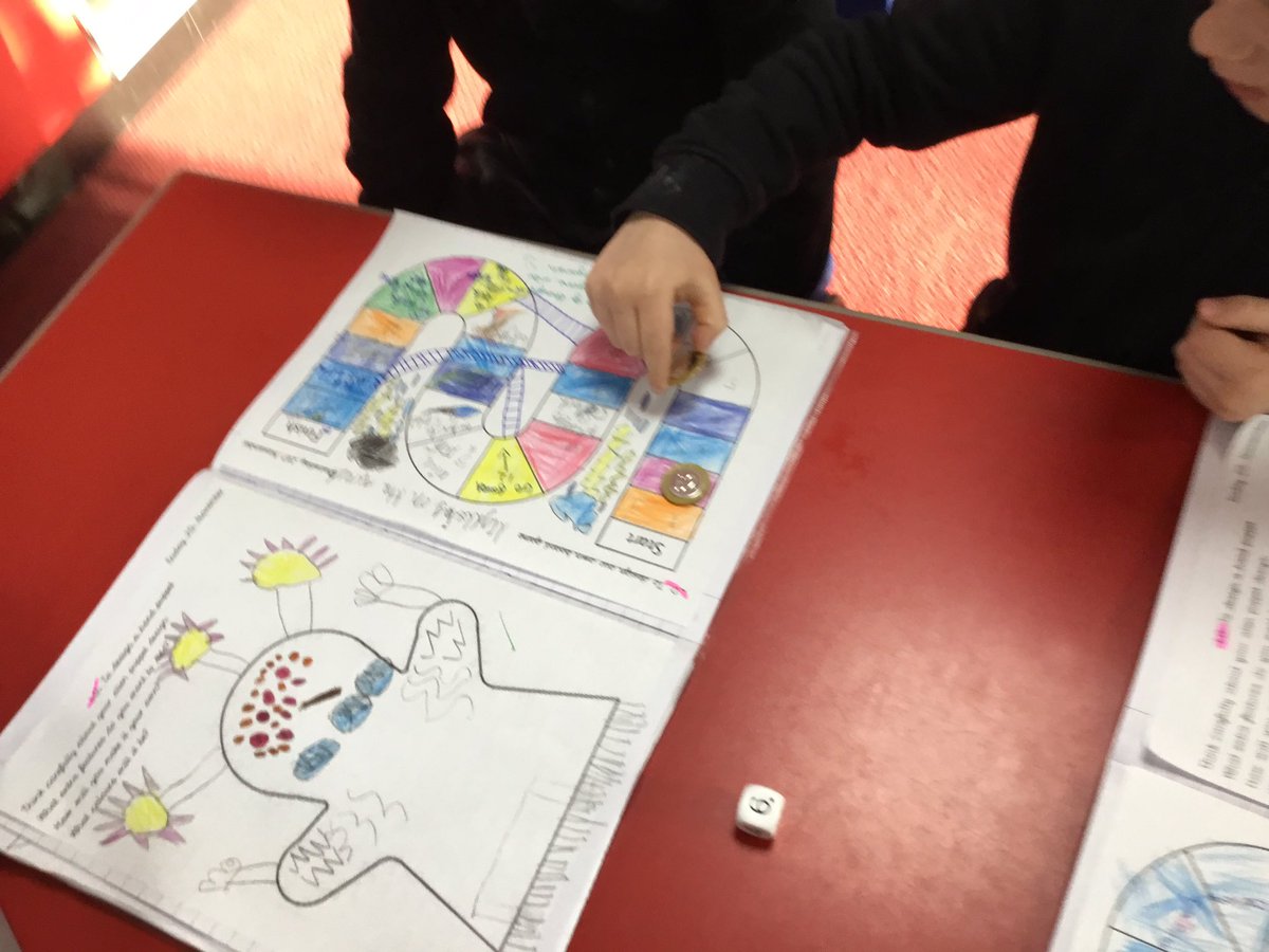 TJPrimary's tweet photo. As part of our Magic Toymaker topic Year 2 have been designing their own board games. When we finished we had a go at playing with our friends. Lots of fun for all 🎲 #tjipc #tjDT #tjyeartwo https://t.co/hIhqg4ddRU